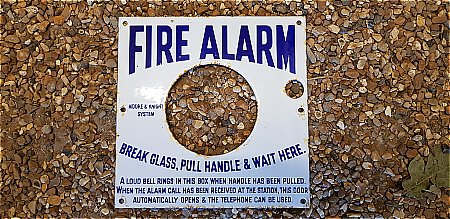 FIRE ALARM ENAMEL - click to enlarge