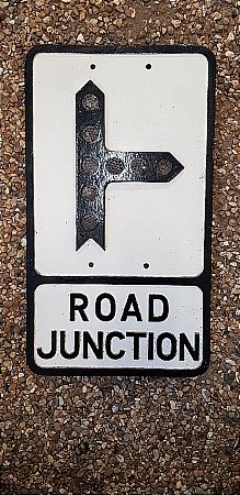 ROAD JUNCTION SIGN - click to enlarge