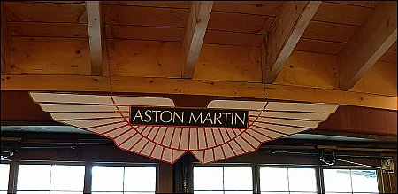 ASTON MARTIN DEALER SIGN. - click to enlarge