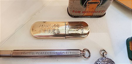AVON TYRES PROMOTIONAL LIGHTER - click to enlarge
