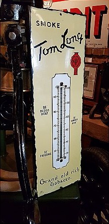 TOM LONG TOBACCO THERMOMETER - click to enlarge