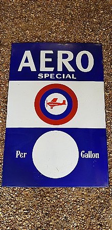 AERO PETROL SIGN - click to enlarge