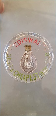 EDISWAN BULBS PAPERWEIGHT - click to enlarge