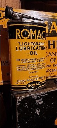 ROMAC LIGHT OIL - click to enlarge