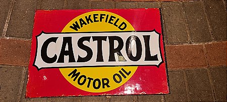 CASTROL OIL DOUBLE SIDED - click to enlarge