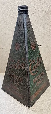 COOLER OIL GALLON PYRAMID CAN - click to enlarge