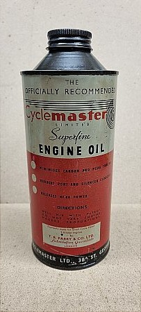 CYCLE MASTER OIL QUART - click to enlarge