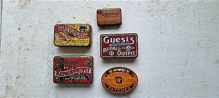 REPAIR PATCH TINS - click to enlarge