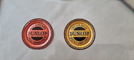 DUNLOP MINATURE PATCH TINS - click to enlarge