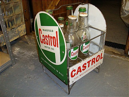 castrol oil bottle crate - click to enlarge