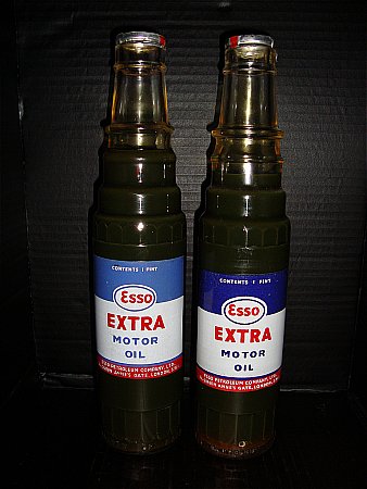 esso extra,  no wighting on the back, blue on lables different!! - click to enlarge
