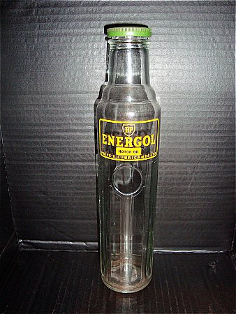 bp energol/prices lubricants ltd, very rare pint bottle - click to enlarge