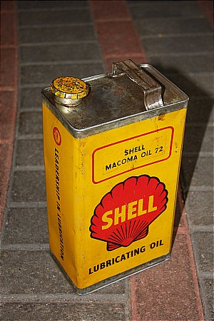 SHELL GALLON OIL CAN - click to enlarge