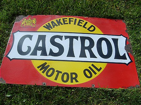 Castrol Oil Sign - click to enlarge
