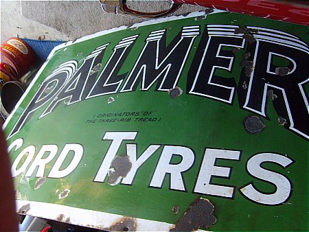 Tyre sign Palmer cord  - click to enlarge