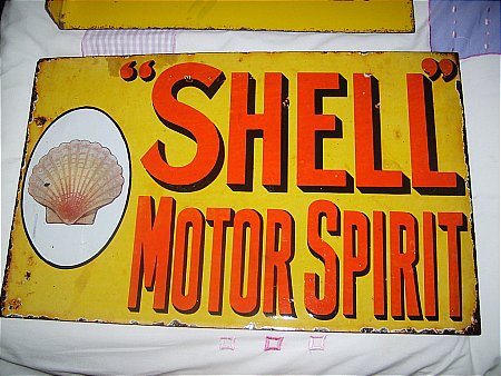 shell enamel sign - click to enlarge