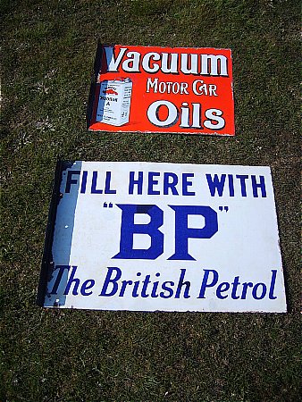 enamel signs - click to enlarge