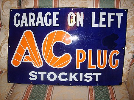  spark plug sign  - click to enlarge