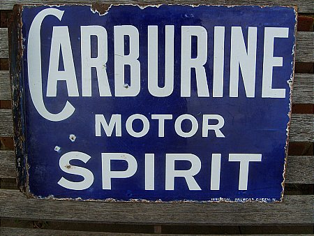 carburine sign - click to enlarge