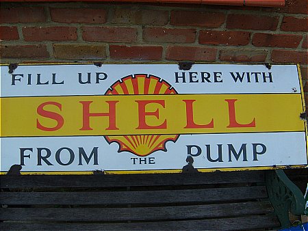 shell sign - click to enlarge