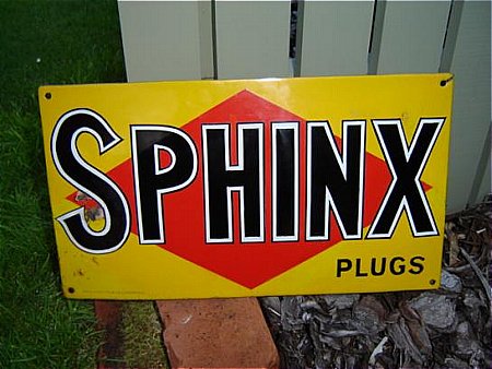 Sign, Sphinx plugs - click to enlarge