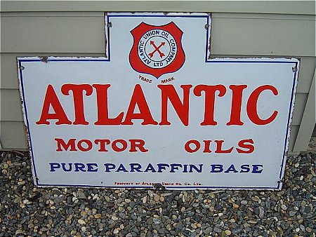 Sign, Atlantic oil basket - click to enlarge