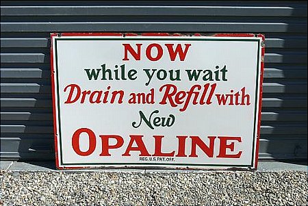Sign, Opaline - click to enlarge