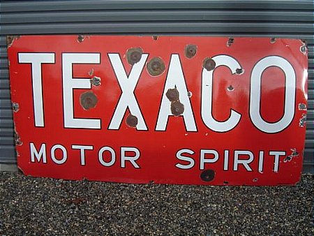 Sign, Texaco large. - click to enlarge