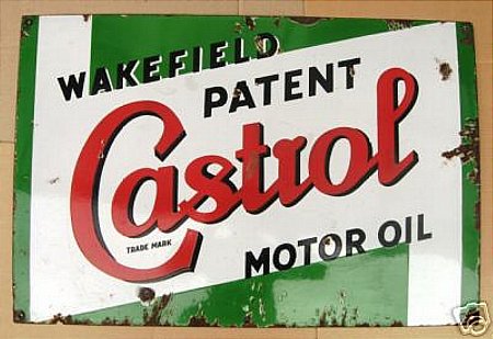 Sign, Castrol - click to enlarge