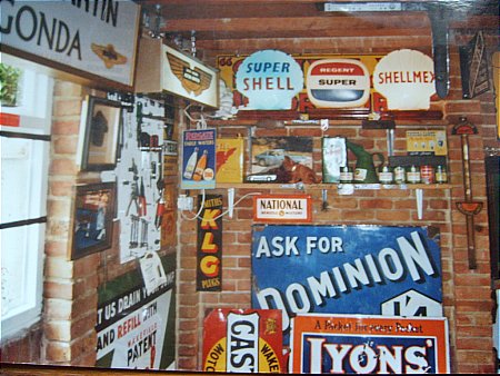 Garys garage - click to enlarge
