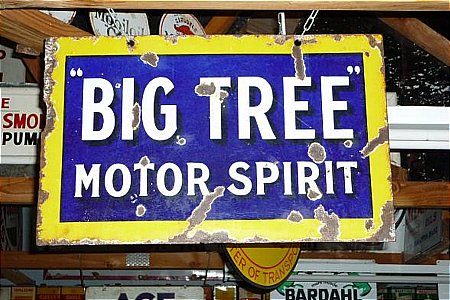Sign, Big Tree Motor Spirit - click to enlarge