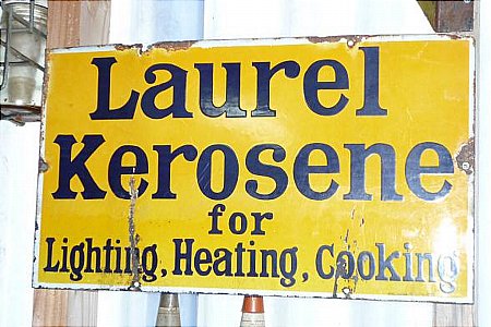 Sign, Laurel Kerosene - click to enlarge