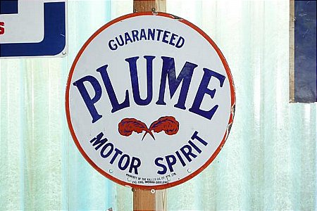 Sign, Plume pump disc - click to enlarge