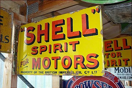 Sign, Shell for Motors PM - click to enlarge