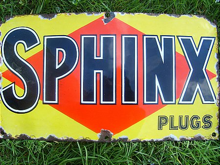 spark plug sign - click to enlarge