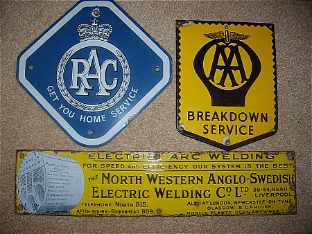 enamel signs - click to enlarge