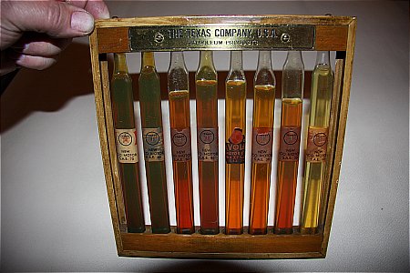 TEXACO SAMPLE RACK - click to enlarge