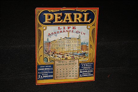 PEARL INSURANCE CALENDER - click to enlarge