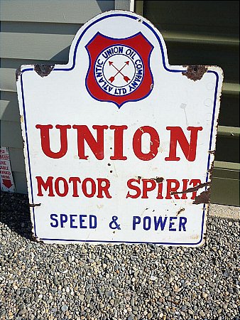 Sign, Union double sided - click to enlarge