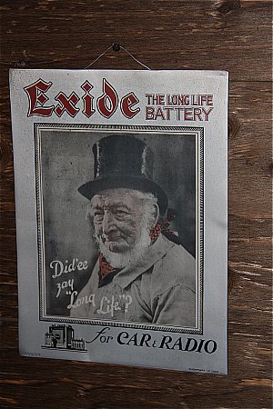 EXIDE BATTERIES - click to enlarge