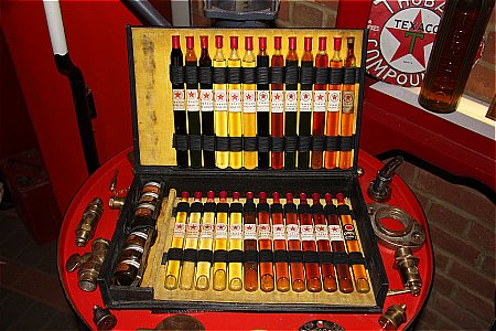 TEXACO OIL SAMPLE SET - click to enlarge