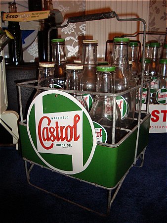 castrol oil bottle crate - click to enlarge