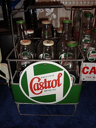 castrol oil bottle crate - click to enlarge