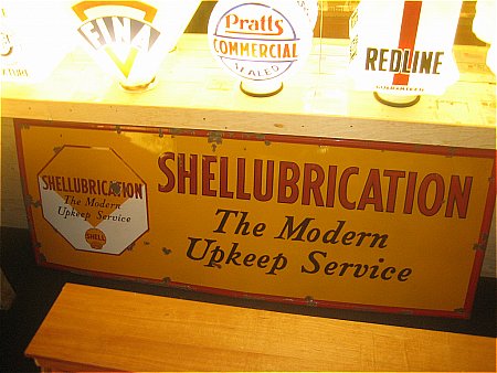 SHELLUBRICATION SERVICE SIGN - click to enlarge