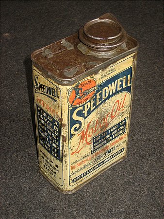 SPEEDWELL MOTOR OIL (Quart) - click to enlarge