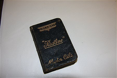 REDLINE MOTOR OIL 1930 DIARY - click to enlarge