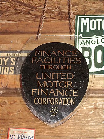 FINANCE PLAQUE - click to enlarge
