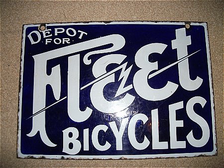 cycle sign  - click to enlarge