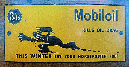 MOBIL OIL DOOR PLATE - click to enlarge