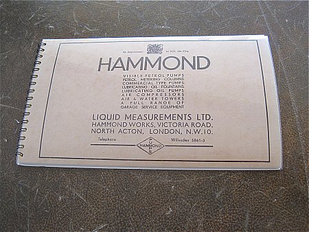 HAMMOND PUMPS BROCHURE - click to enlarge